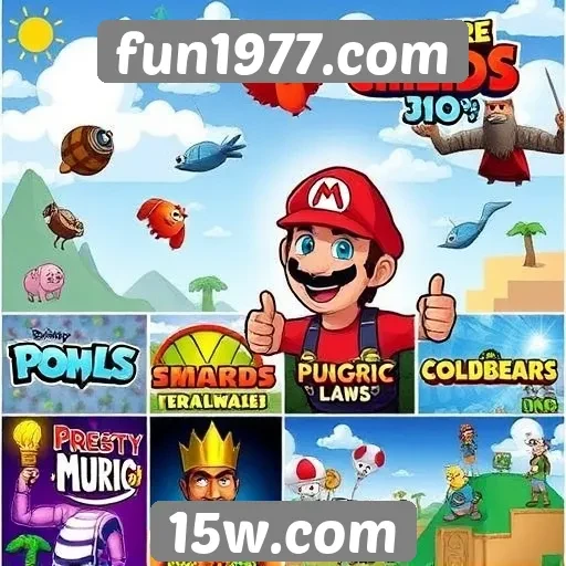 Jogos populares em fun1977 e suas características